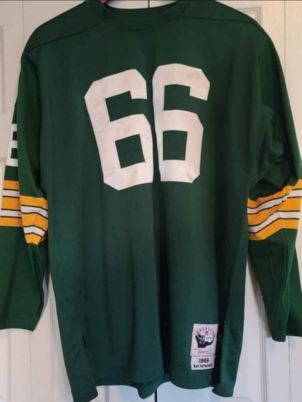 Mitchell&Ness Authentic Ray Nitschke Green Bay Packer Jersey